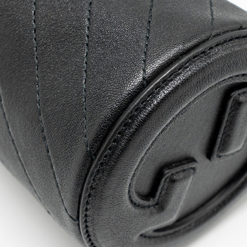 Gucci Blondie Mini Shoulder Bag leather black SHW