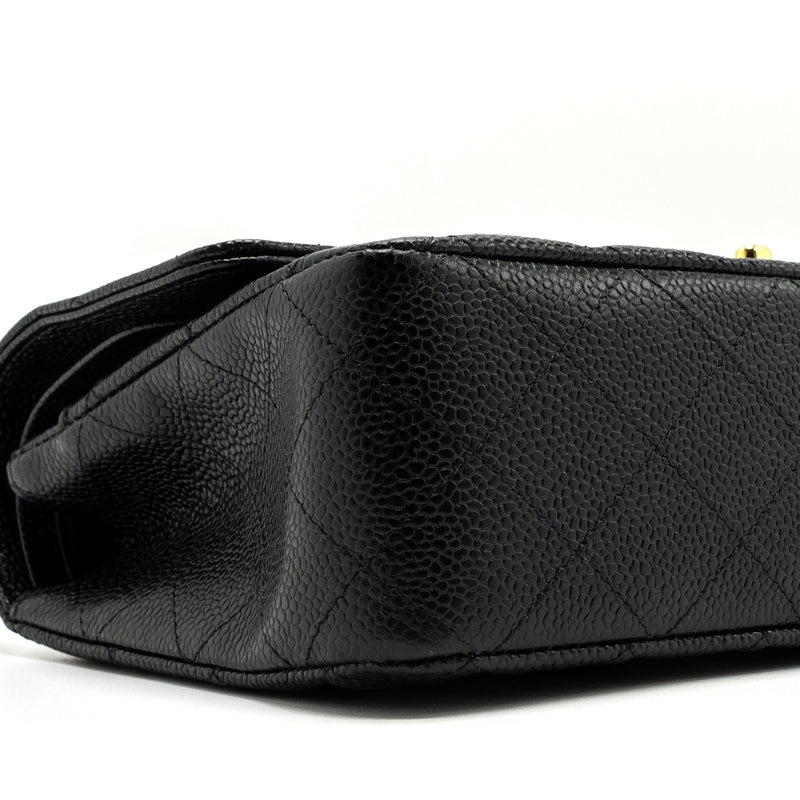 Chanel Medium Classic Double Flap Bag Caviar Black GHW