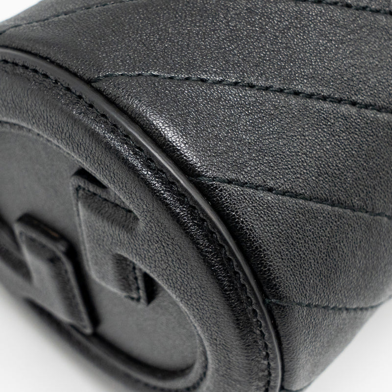 Gucci Blondie Mini Shoulder Bag leather black SHW