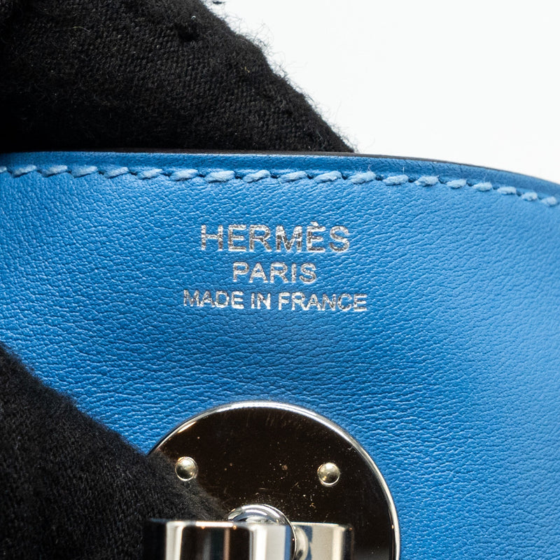 Hermes lindy 26 swift blue paradise SHW stamp X