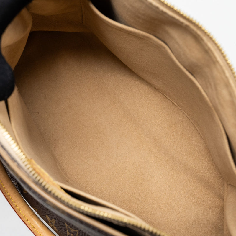 Louis Vuitton Pallas Dune tote bag monogram canvas / beige GHW