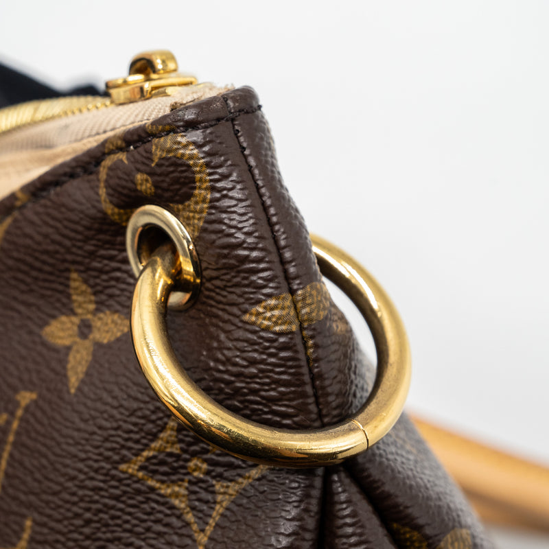 Louis Vuitton Pallas Dune tote bag monogram canvas / beige GHW