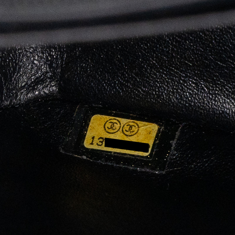 Chanel Jumbo Classic Single Flap Bag Caviar Black SHW