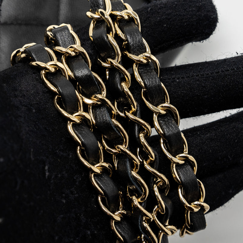 Chanel 22s mini backpack caviar black LGHW(Microchip)