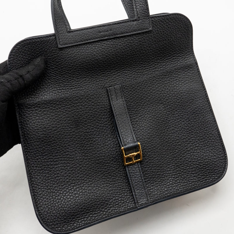 Hermes Halzan 25 Clemence caban GHW stamp U