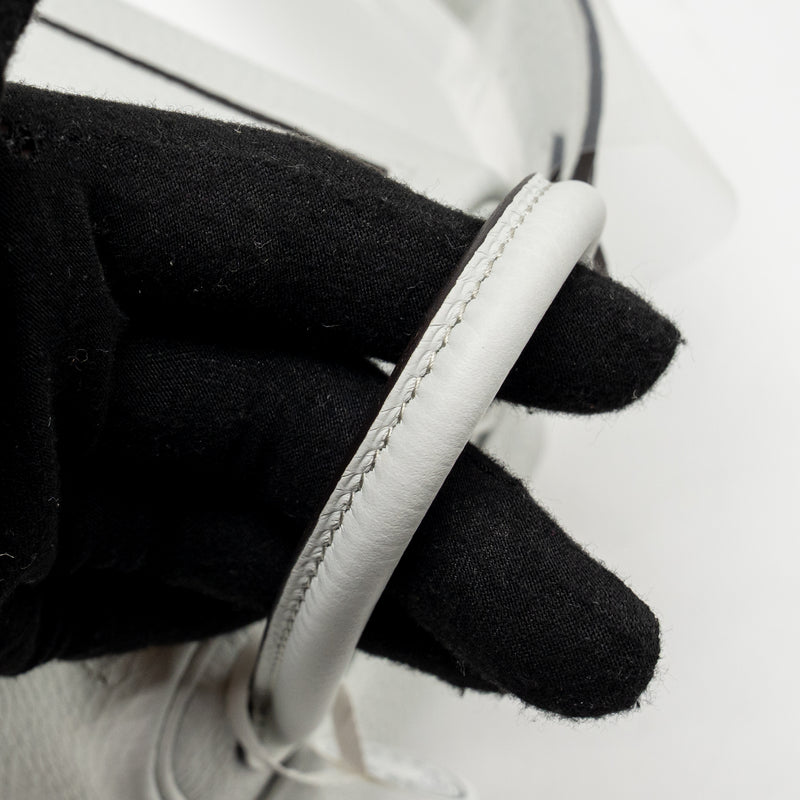 Hermes Mini Lindy II Clemence Gris Platine GHW Stamp K