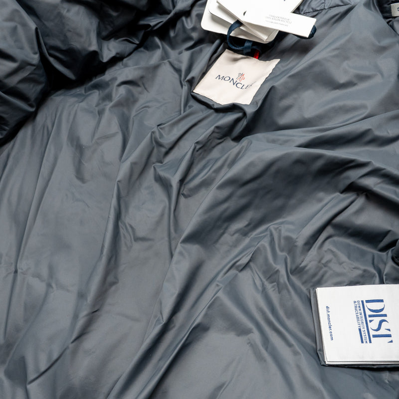 Moncler size 12A Xhante jacket Nylon/Down Grey