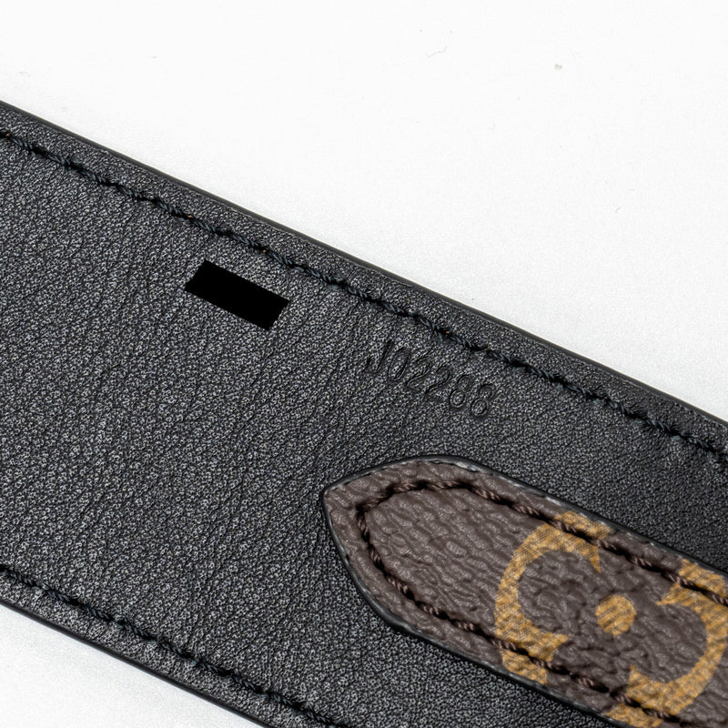 Louis Vuitton Bandouliere Strap Monogram canvas Black GHW