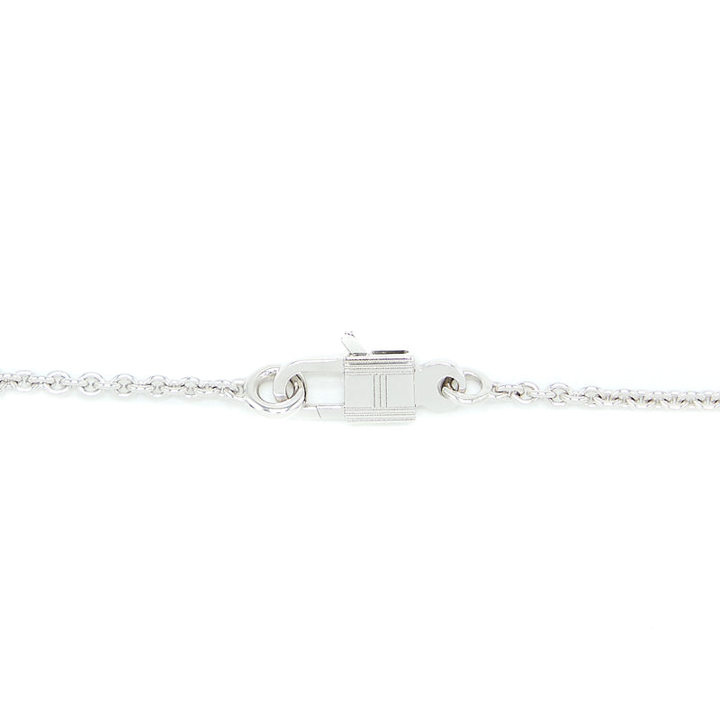 Hermes Constance Amulette Pendant White Gold Diamonds