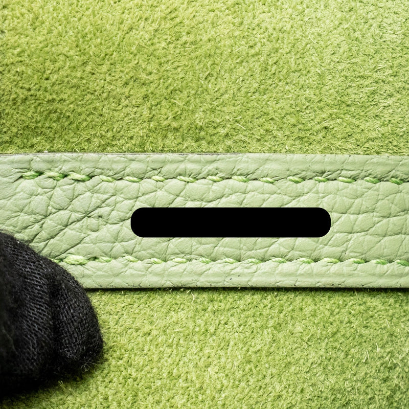 Hermes Picotin 18 Maurice Vert Criquet SHW Stamp U