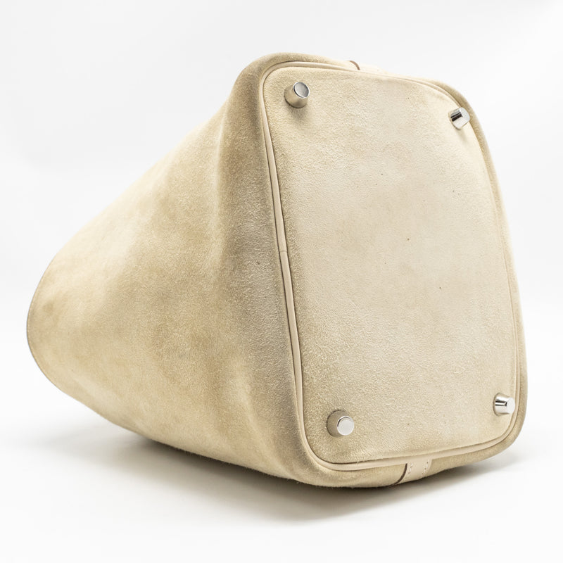 Hermes picotin 18 lock bag grizzly/swift craie SHW Stamp A