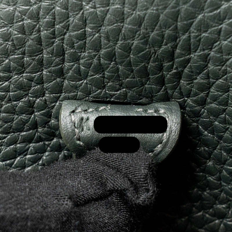 Hermes Mini Evelyne clemence Vert Mangrove GHW stamp K