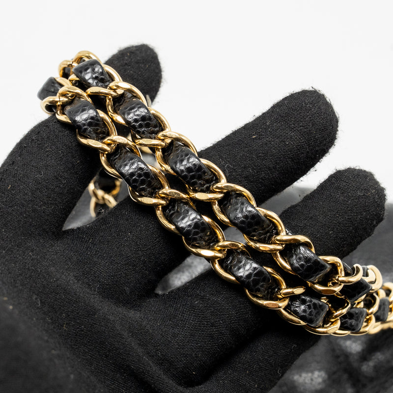 Chanel Small Classic Double Flap Bag Caviar Black GHW (Microchip)