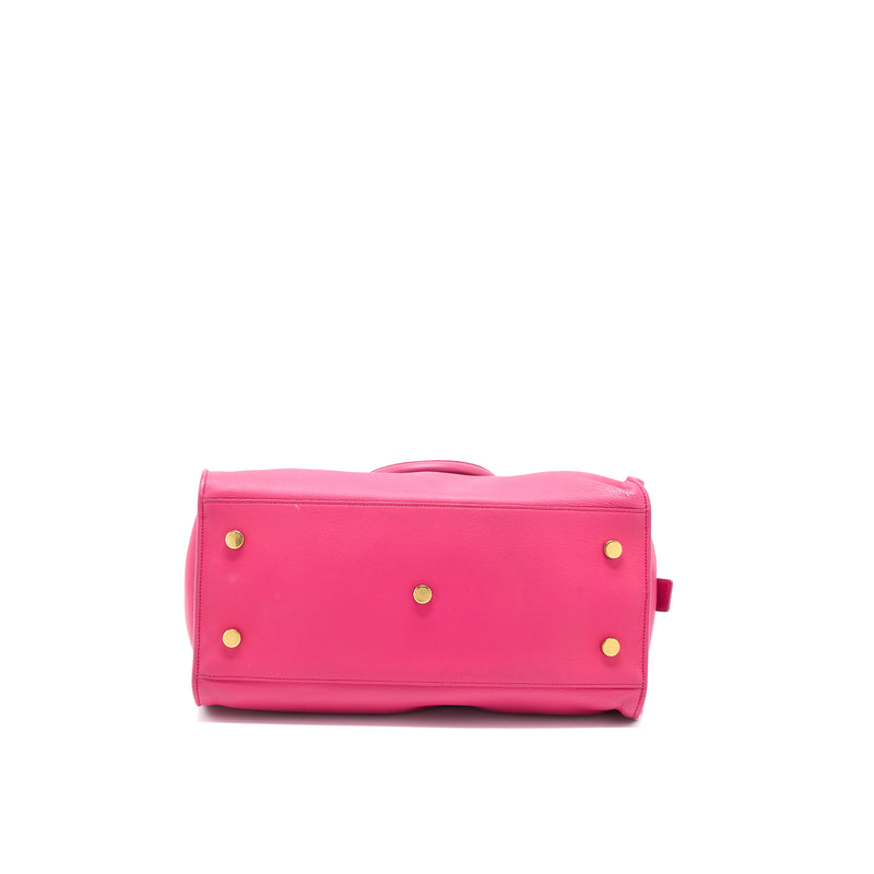 Saint Laurent Cabas Tote Bag Pink GHW