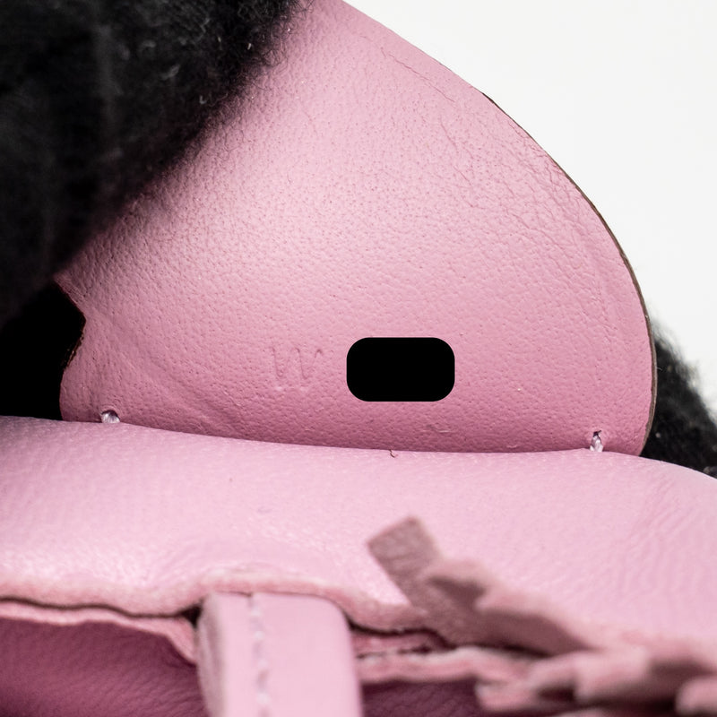 Hermes Rodeo Pegase PM Bag Charm Mauve Sylvestre Stamp W