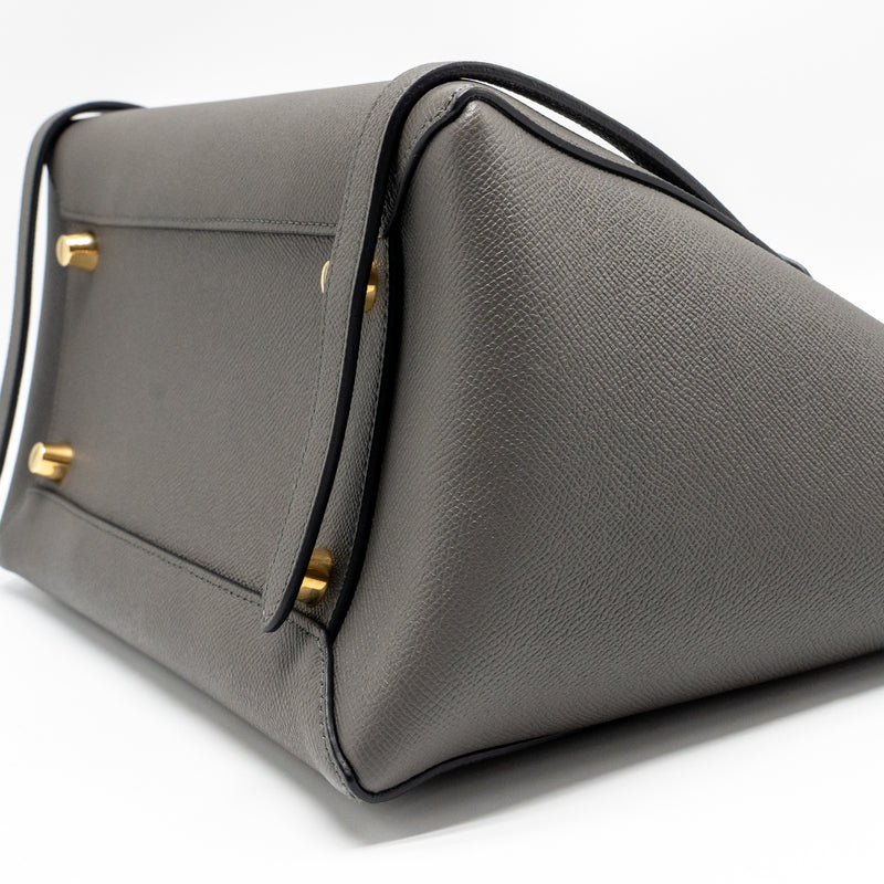 Celine Mini Belt Bag Grained Calfskin Grey GHW