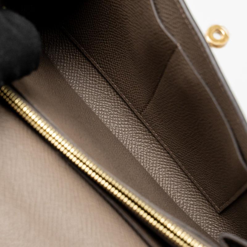 Hermes Kelly to Go Epsom Gris Etain GHW Stamp K