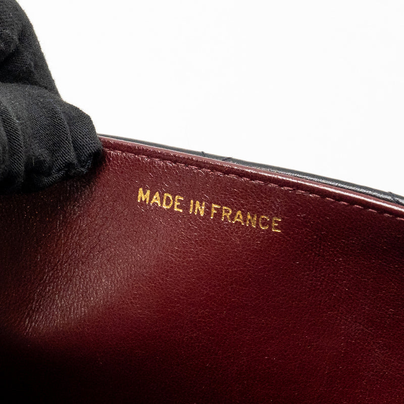 Chanel Vintage Classic Flap Jumbo Bag Calfskin Black GHW