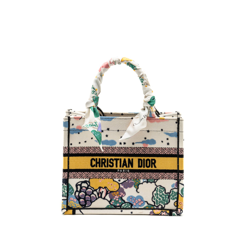 Dior Small dior book tote canvas multicolor