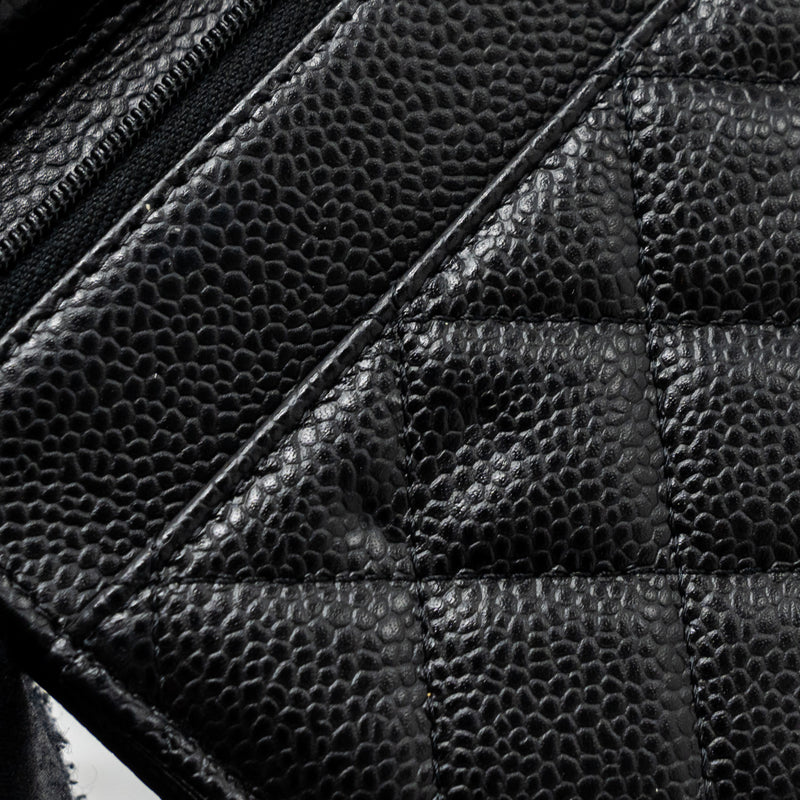 Chanel Classic Wallet On Chain Caviar Black GHW