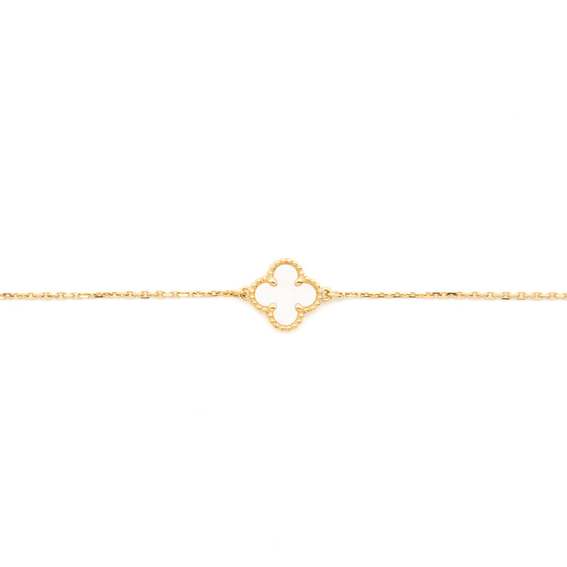 Van cleef deals sweet alhambra bracelet