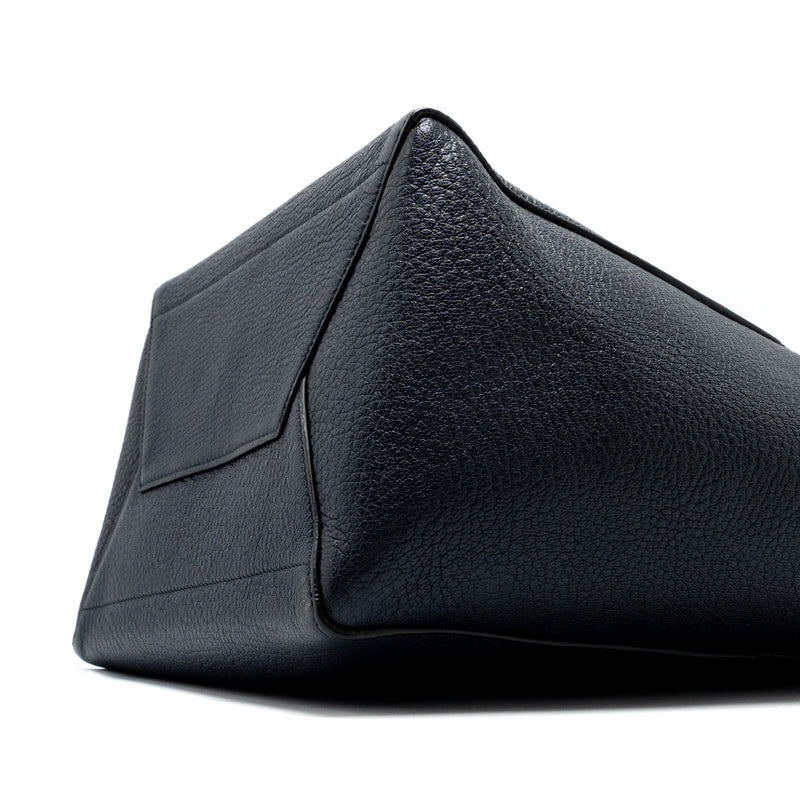 Celine Sangle Bucket Bag Calfskin Navy GHW