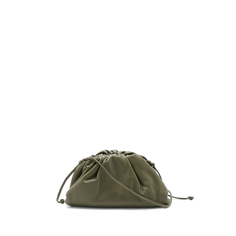Bottega Veneta Mini Calfskin Dark Green GHW