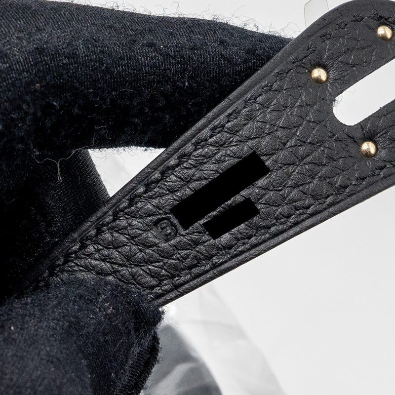 Hermes lindy 26 clemence black SHW stamp B