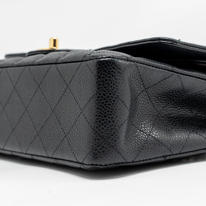 Chanel Medium Classic Double Flap Bag Caviar Black GHW