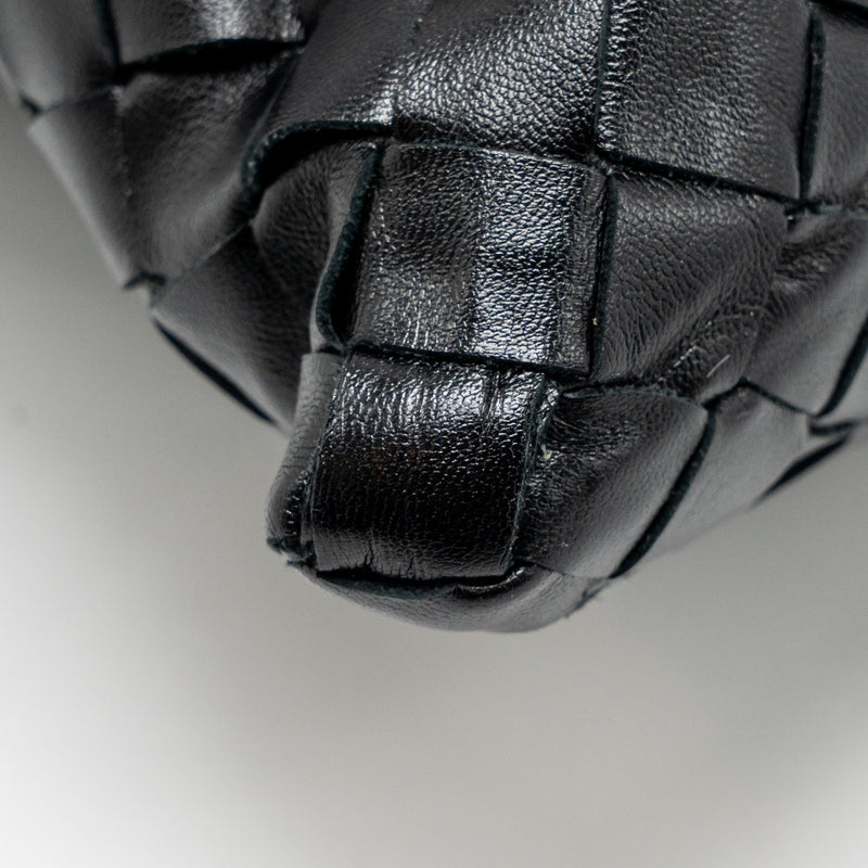 Bottega Veneta Hop Bag Calfskin Black GHW