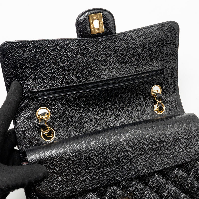 Chanel Medium Classic Double Flap Bag caviar black GHW