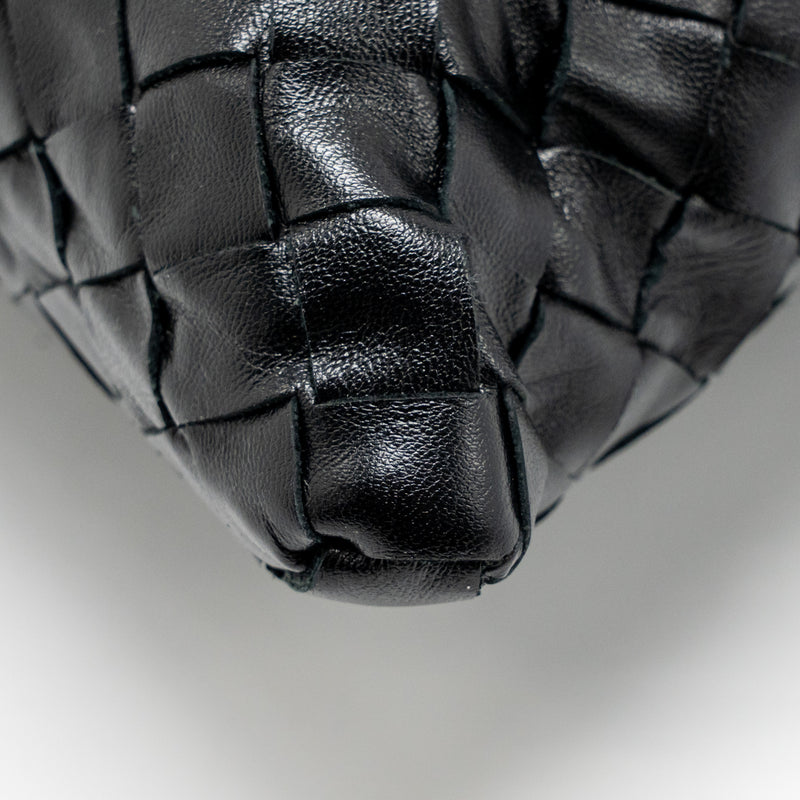 Bottega Veneta Hop Bag Calfskin Black GHW