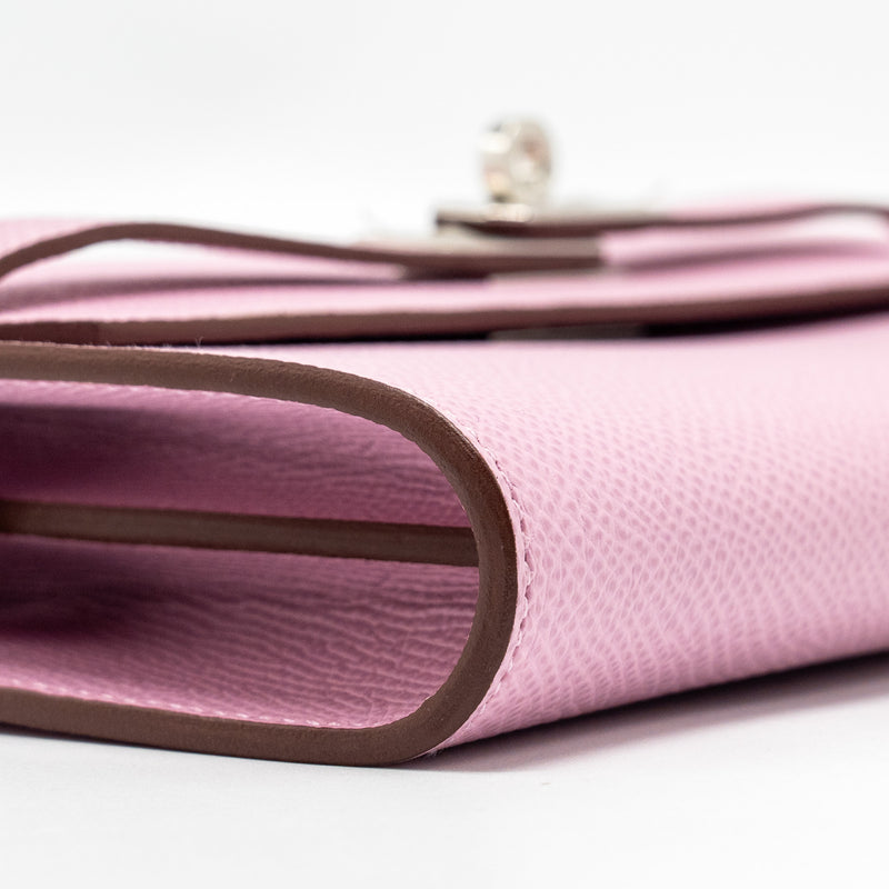 Hermes Kelly to go Epsom X9 Mauve Sylvestre SHW stamp U