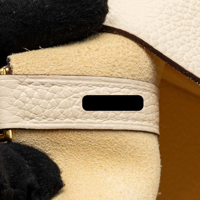 Hermes Picotin 18 Lock bag Clemence Nata GHW Stamp Z