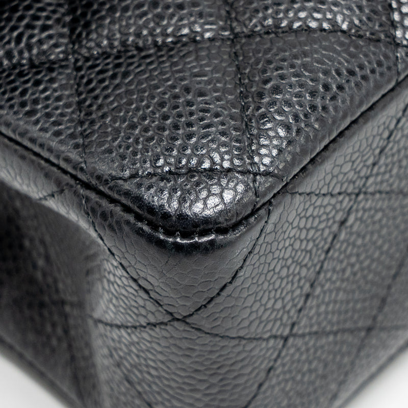 Chanel Medium Classic Double Flap Bag Caviar Black GHW
