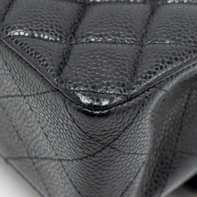 Chanel Medium Classic Double Flap Bag Caviar Black GHW
