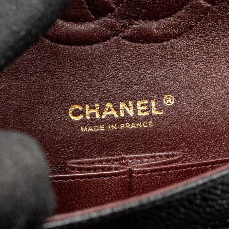 Chanel Medium Classic Double Flap Bag caviar black GHW