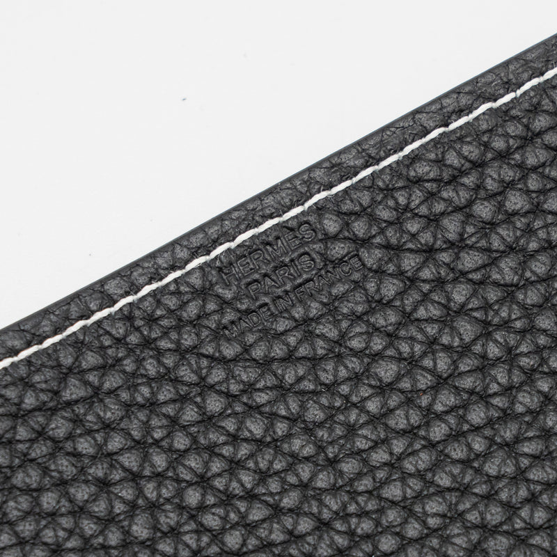 Hermes H Evelyne Mini Change Tray Clemence Black SHW