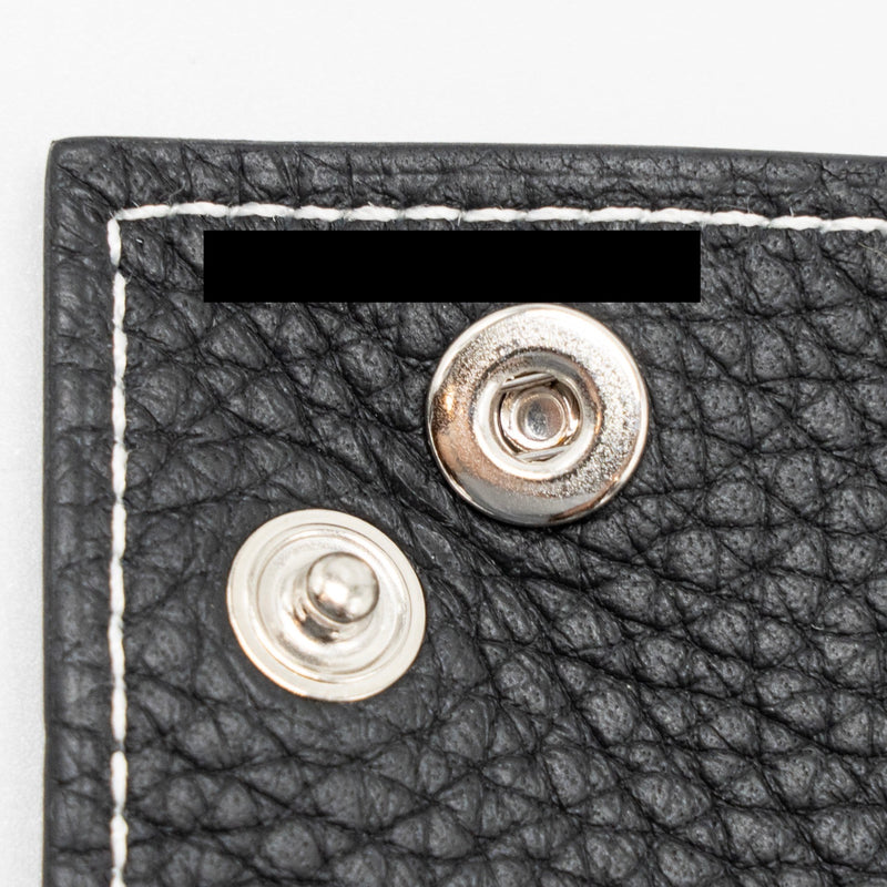 Hermes H Evelyne Mini Change Tray Clemence Black SHW