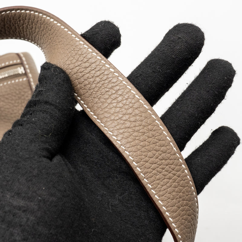 Hermes Lindy 26 clemence etoupe SHW stamp Y