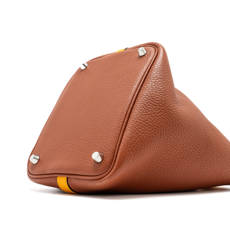 Hermes Picotin 18 Lock Bag Clemence Multicolour SHW Stamp X