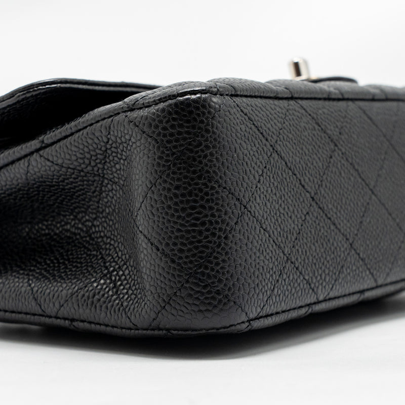 Chanel Medium Classic Double Flap Bag Caviar Black SHW