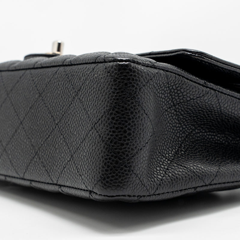 Chanel Medium Classic Double Flap Bag Caviar Black SHW