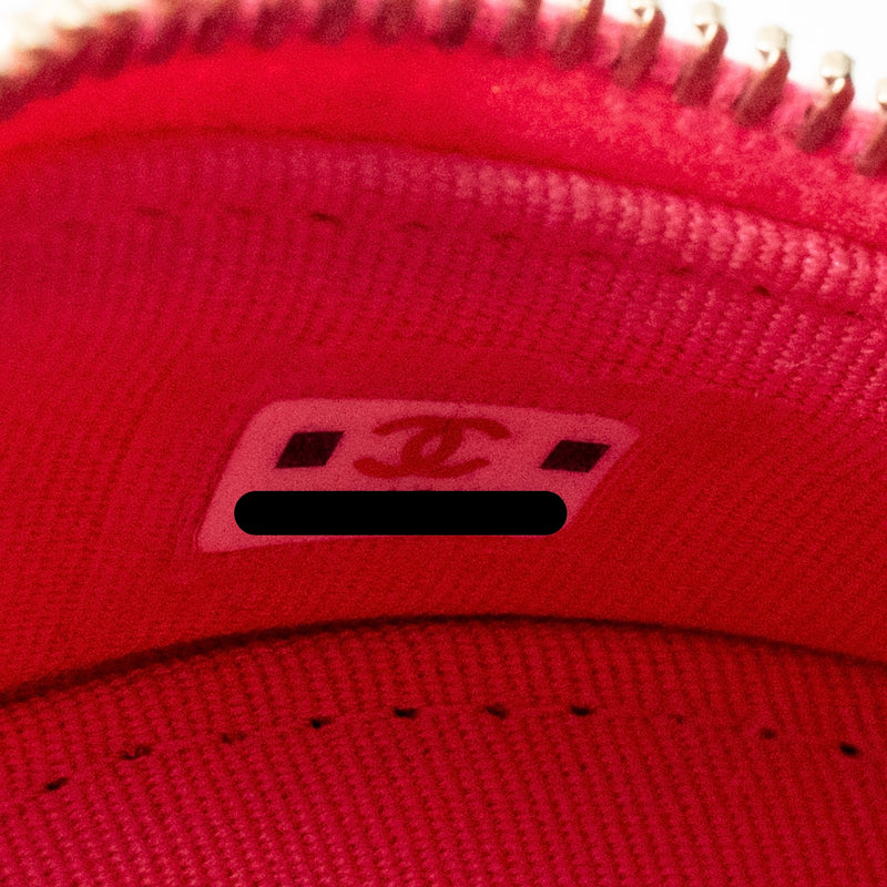 Chanel 19 Round Clutch with Chain Lambskin Pink Multicolour Hardware (Microchip)