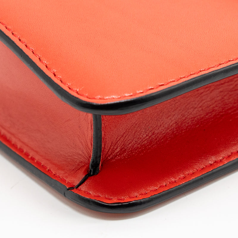 Bvlgari Serpenti Shoulder Bag Galuchat/Calfskin Red SHW
