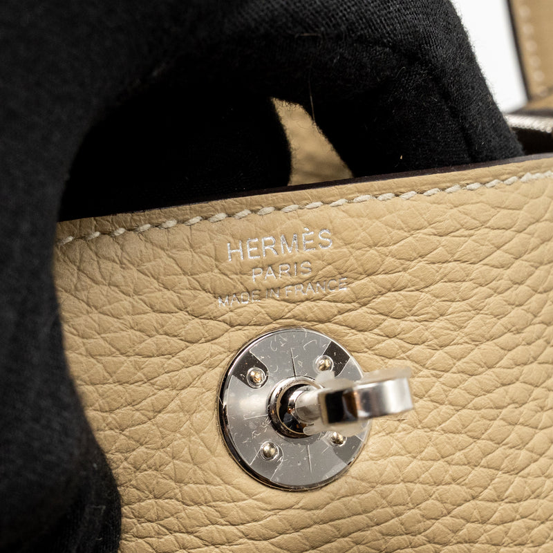 Hermes Mini Lindy II Clemence trench SHW stamp K