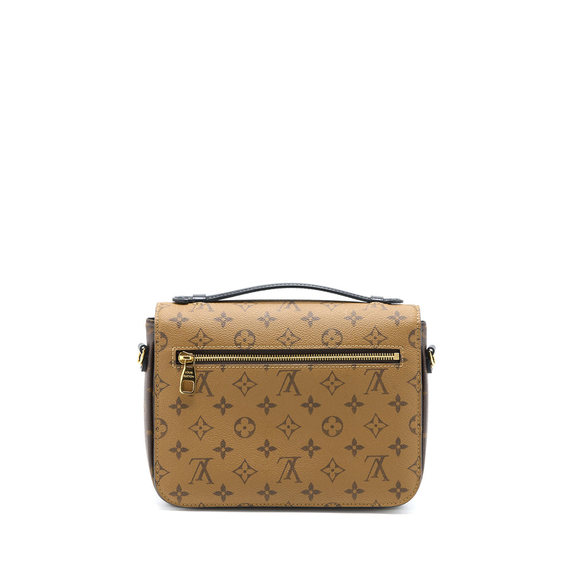 Louis Vuitton Pochette Métis Monogram Reverse Canvas GHW