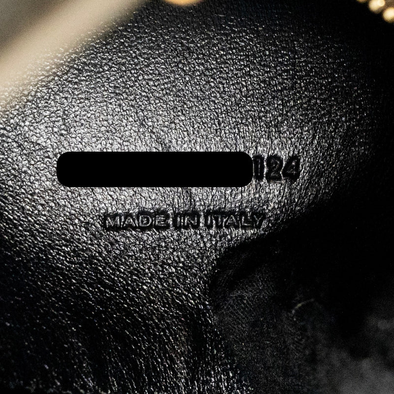 Saint Laurent / YSL Small Le 5 A 7 Supple bag calfskin light musk GHW