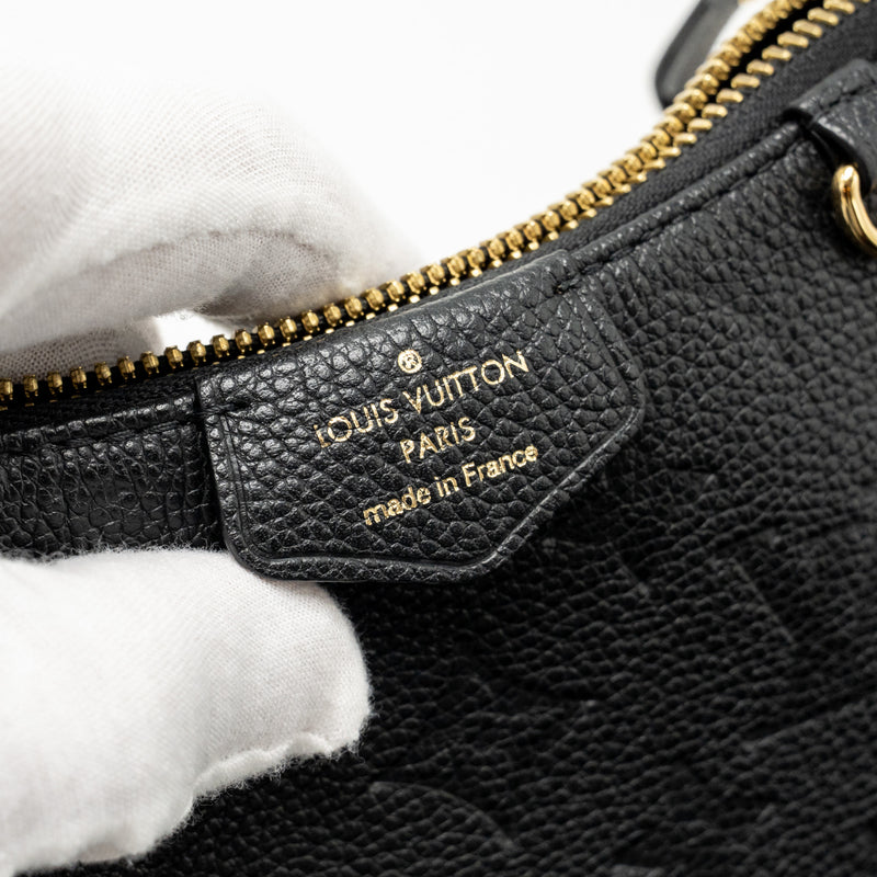 Louis Vuitton Easy Pouch on Strap Empreinte Monogram Black GHW