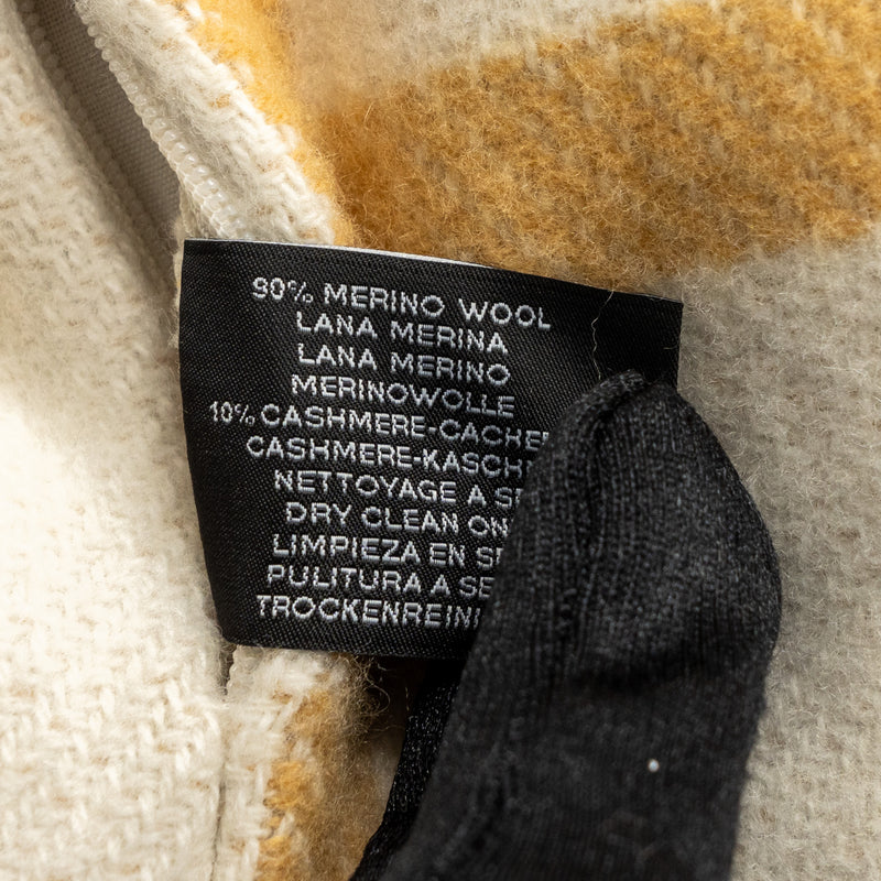 Hermes Avalon Vibration Pillow Small Wool/Cashmere Tisane